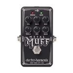 Electro-Harmonix NANO METAL MUFF Distortion with Noise Gate Guitar Effects Pedal